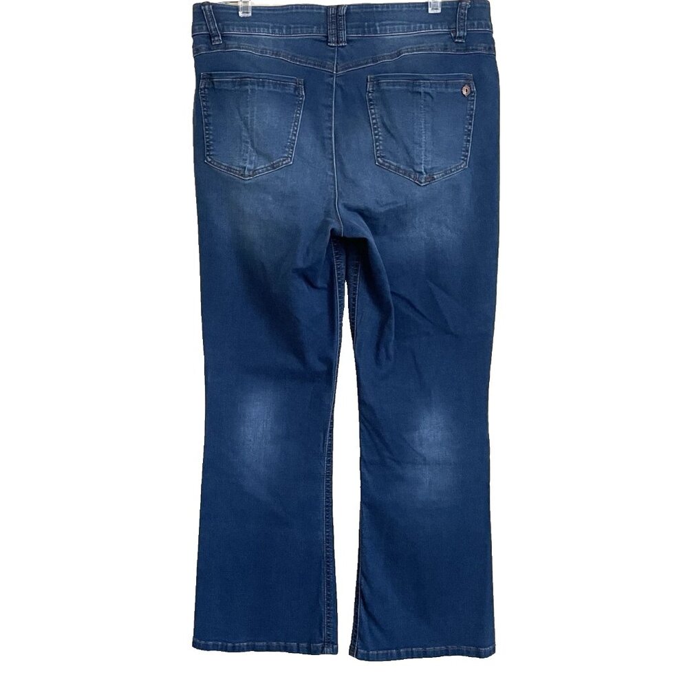 Democracy Ab Solution Bootcut Jeans 14P Stretch Denim - Picture 3 of 10